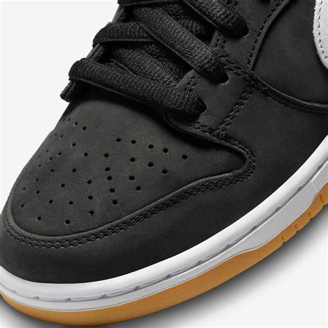 nike dunk sb black gun|black nike with gum soles.